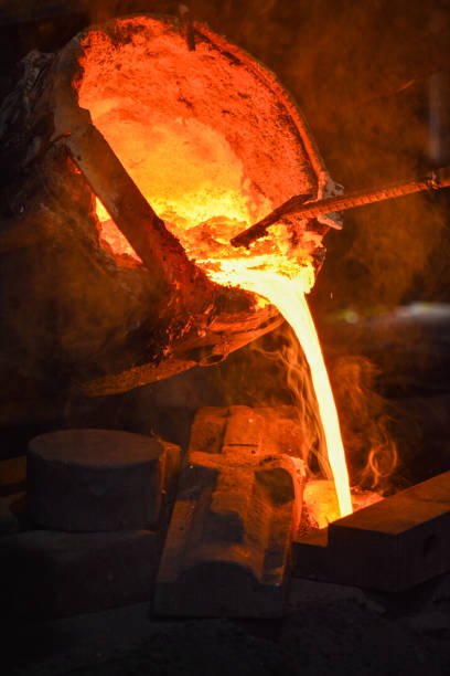 istock Metallurgy works, aluminum, copper and steel 1257193864
