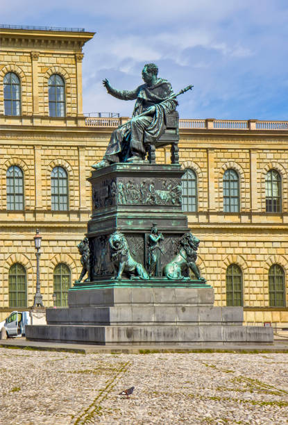 istock Max Joseph square in Munich, Germany 1257197558