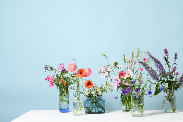 istock Beautiful floral arrangement 1257199385
