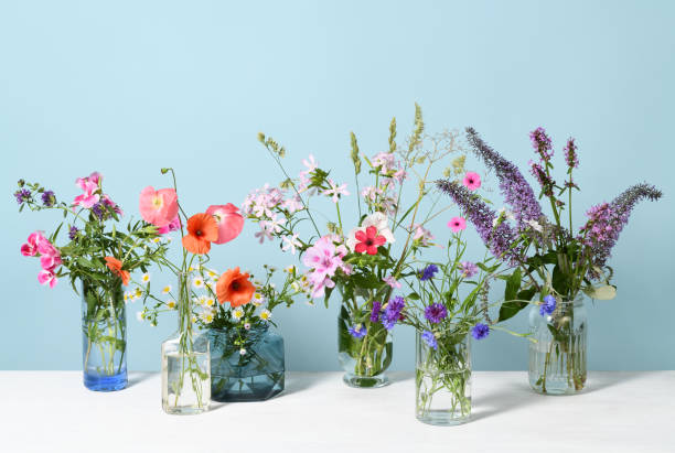 istock Beautiful floral arrangement 1257199432