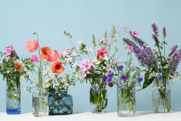 istock Beautiful floral arrangement 1257199439