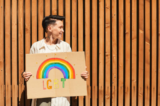 istock Lesbian promoting her love 1257200761