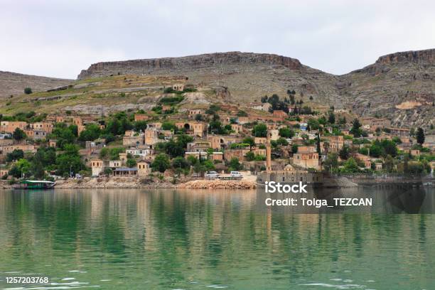 Old Houses Of Abandoned Submerged Ghost City Halfeti Stock Photo - Download Image Now