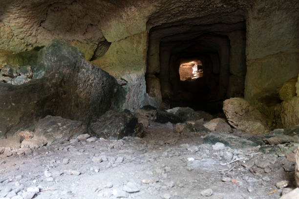 istock Vendicari Byzantine necropolis ancient tombs in Sicily 1257205736