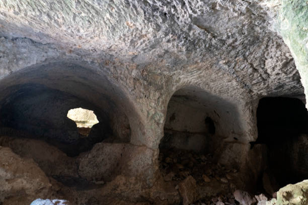 istock Vendicari Byzantine necropolis ancient tombs in Sicily 1257205752