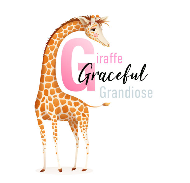 istock G is for Giraffe, Animal Alphabet for Children. 1257206062