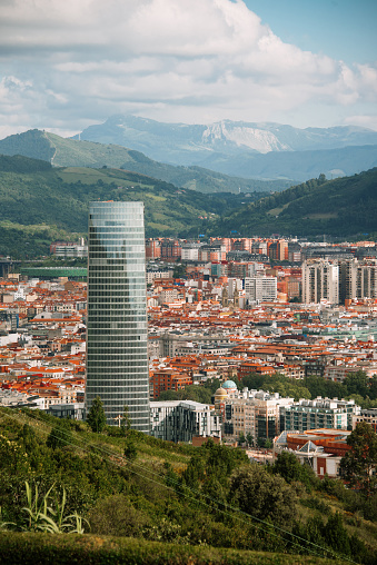 A general view of Bilbao, Spain