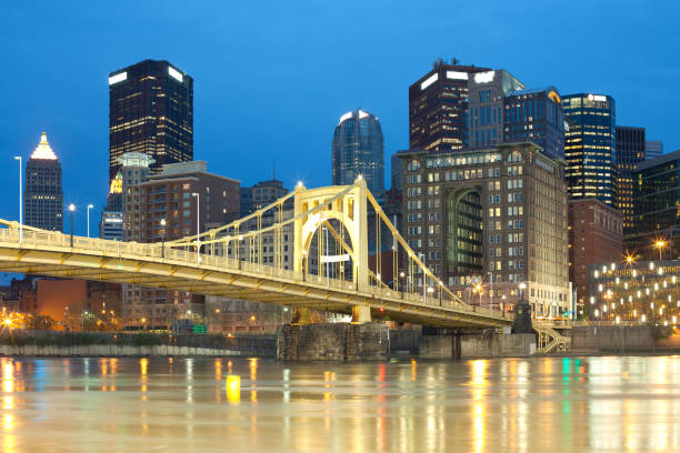 istock Downtown skyline and Roberto Clemente Bridge over Allegheny River, Pittsburgh 1257207368