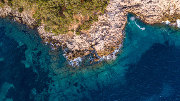 istock drone view of an island 1257214798
