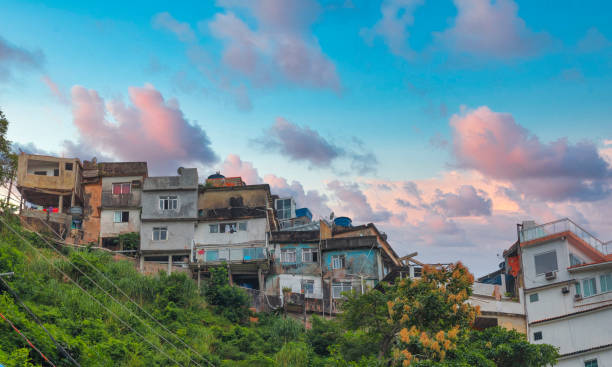 istock Rio de Janeiro downtown and favela 1257217955