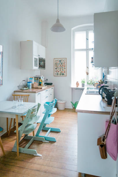 istock Interior of kitchen at apartment 1257222900