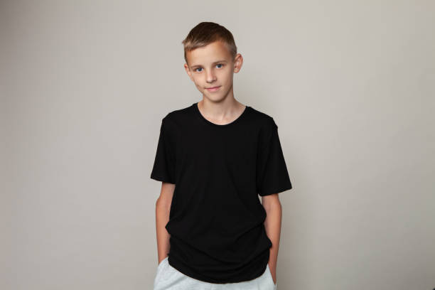 istock studio portrait of 14 year old teenege boy 1257227770
