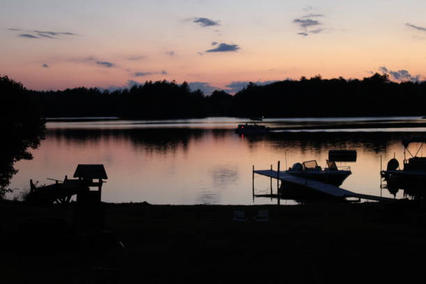 istock Sunset at the Lake 1257240194