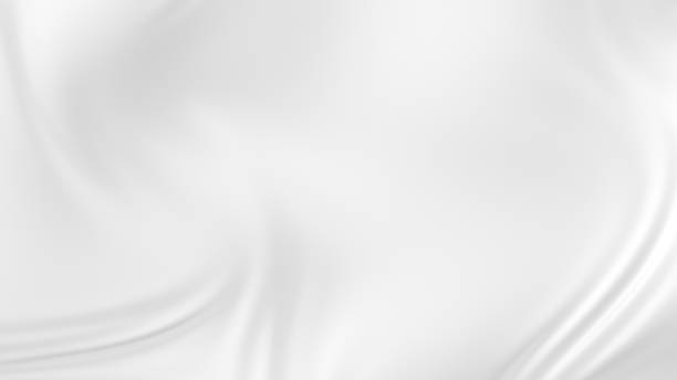 istock Abstract luxury waving white silk background 1257241341