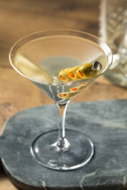 istock Boozy Traditional Dirty Martini 1257249280