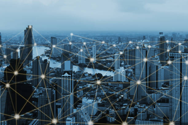 istock The modern creative communication and internet network connect in smart city 1257251370