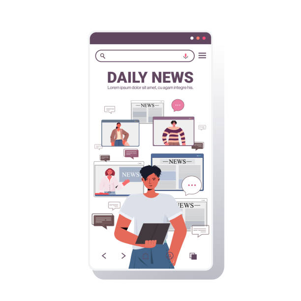 istock man using tablet pc discussing daily news with friends during video call chat bubble communication concept 1257261818