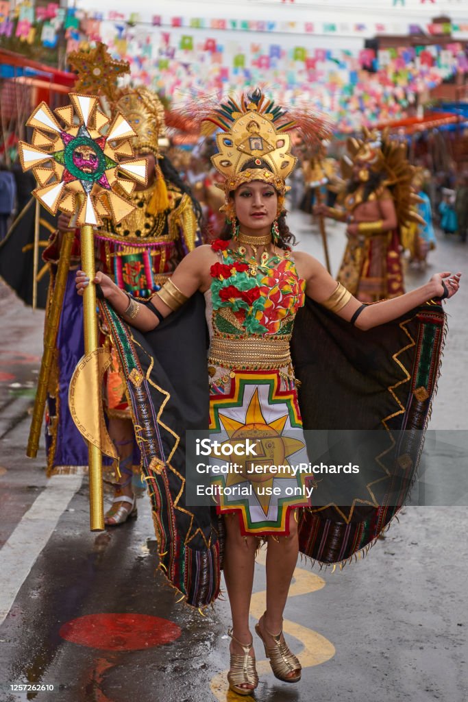 The Inca Dancing Inca Dance Group Stock Photo - Download Image Now - Inca, Adult, Adults ...