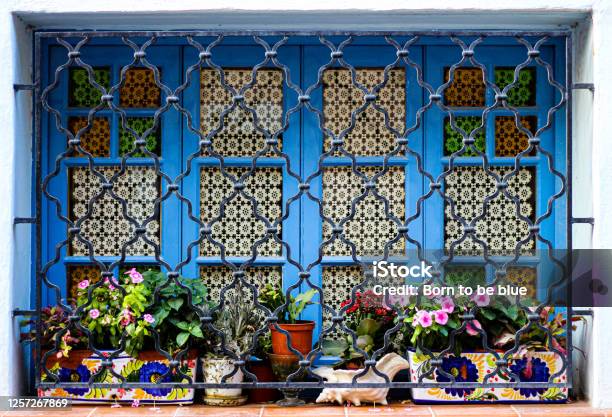 Colourful Window Stock Photo - Download Image Now - Malta, Flower, House
