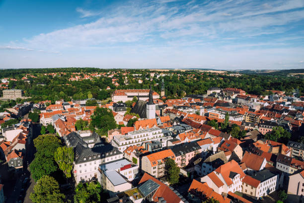 istock Aerial view of Weimar, Germany 1257268283