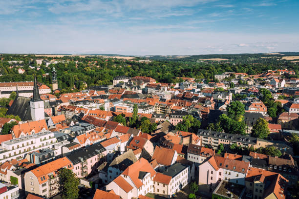 istock Aerial view of Weimar, Germany 1257268322