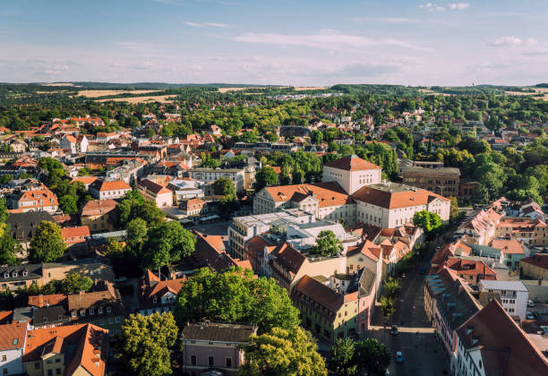 istock Aerial view of Weimar, Germany 1257268466