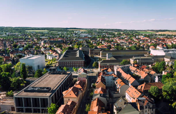 istock Aerial view of Weimar, Germany 1257268483