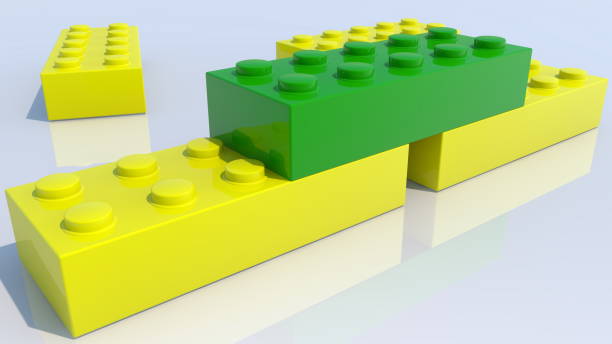 istock Partner concept with colorful toy bricks 1257268647