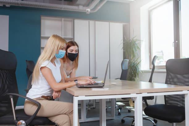 istock Young women working at the office 1257270187