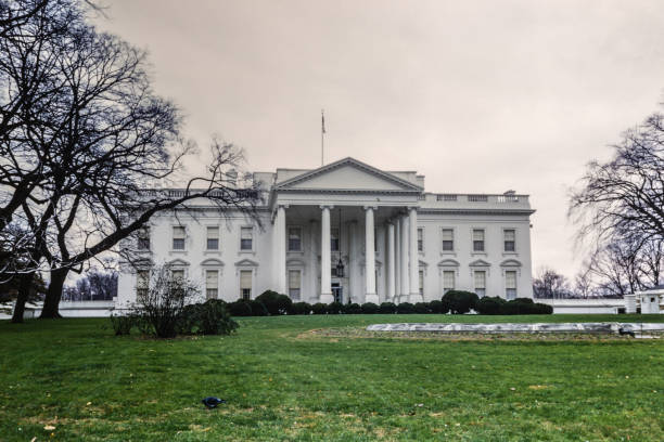 Washington, United States of America - September 12, 2023: White House in Washington in United States of America