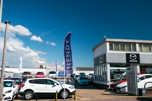 Mazda Dealers in Royal Tunbridge Wells, England. This dealership sells used Mazda and Suzuki vehicles