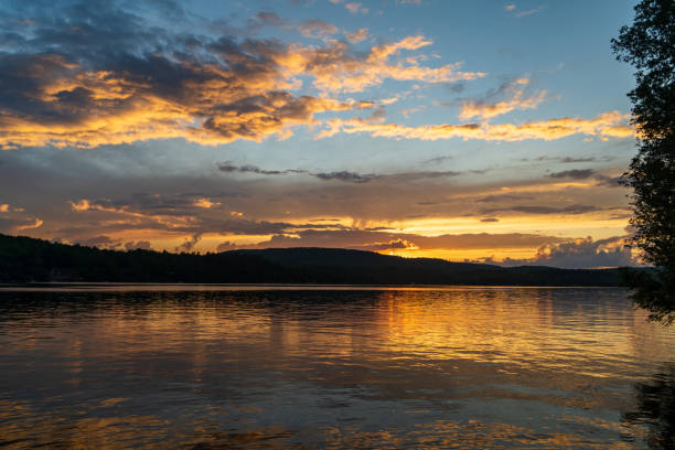 istock Sunset on the Lake 1257276900