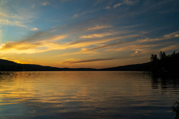 istock Sunset on the Lake 1257278157
