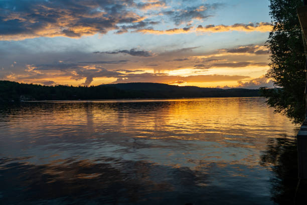istock Sunset on the Lake 1257278240