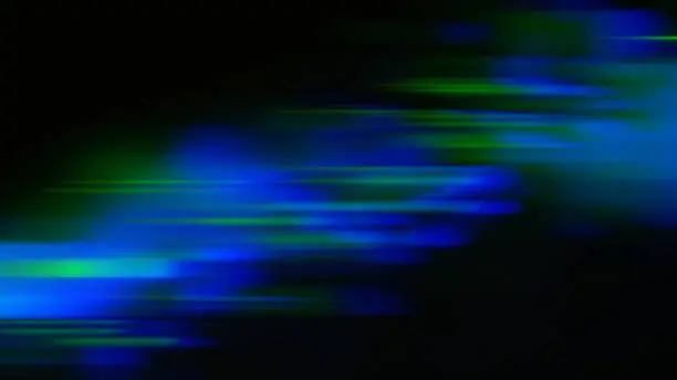 Background Blue Green Black Abstract Light Trail Speed Pattern for presentation, flyer, card, poster, brochure, banner