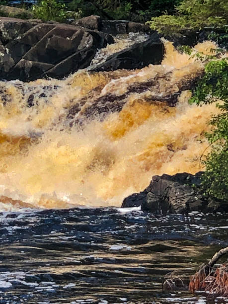 Gorgeous waterfall in Wisconsin