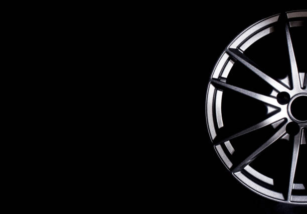 Four tires set illustration on white background.