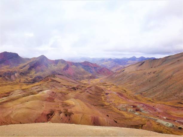 istock Amazing colourful Vinicunca or Rainbow Mountain in Peru 1257291396