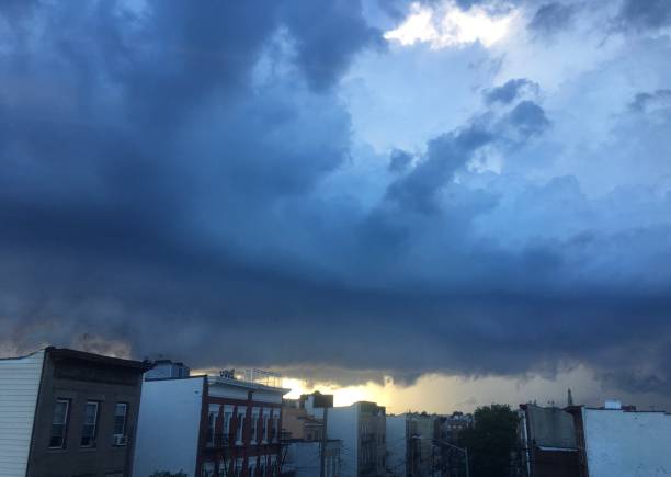 istock Rainy Day in Summer in Brooklyn, New York, NY. 1257293869