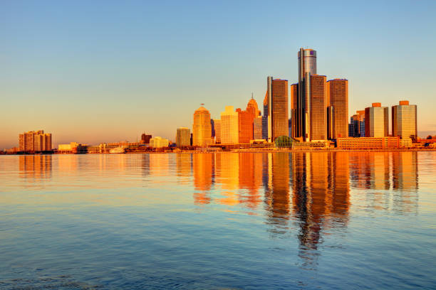 istock Detroit, Michigan Skyline 1257296566