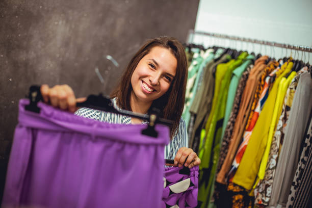 istock Shopping always bring a smile 1257299966