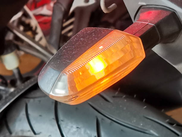 istock Motorcycle signal lamp 1257302165