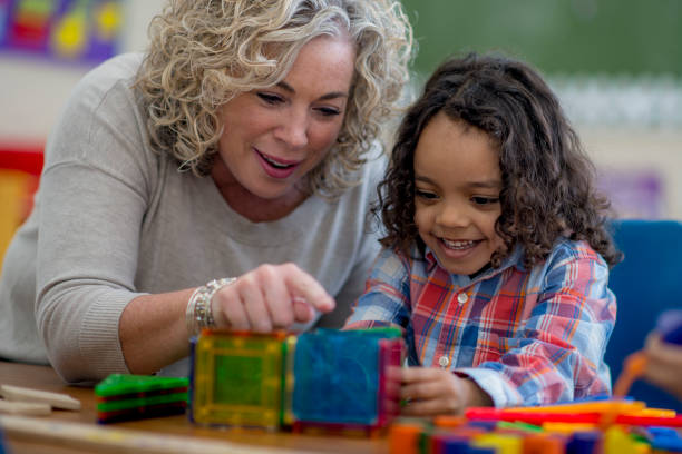 istock Preschool students in the classroom 1257303615