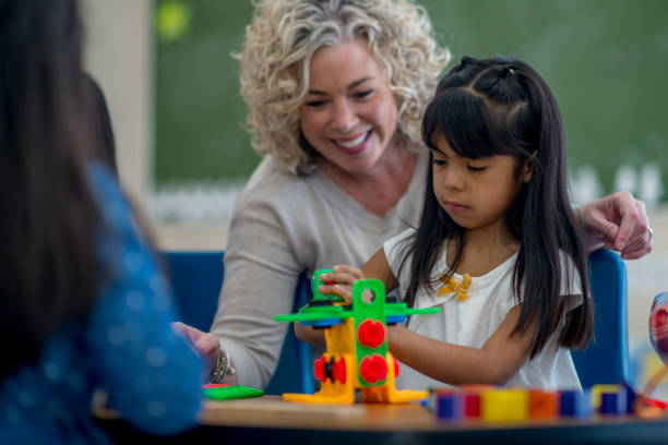 istock Preschool students in the classroom 1257303623