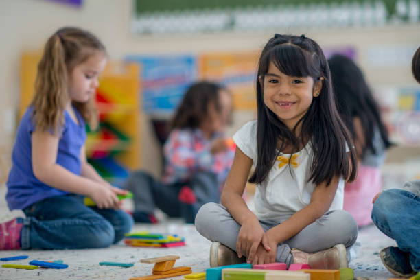 istock Preschool students in the classroom 1257303627