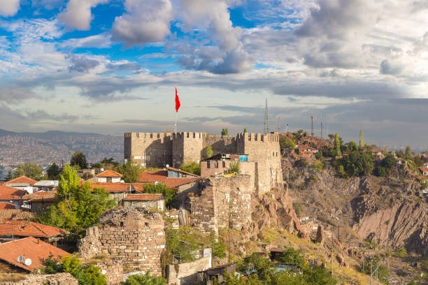 istock Panoramic view of Ankara, Turkey 1257305636