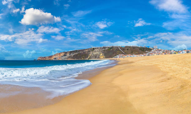 istock Nazare coast , United Kingdom 1257308126