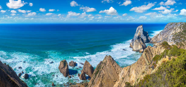 istock Atlantic ocean coast in Portugal 1257309054