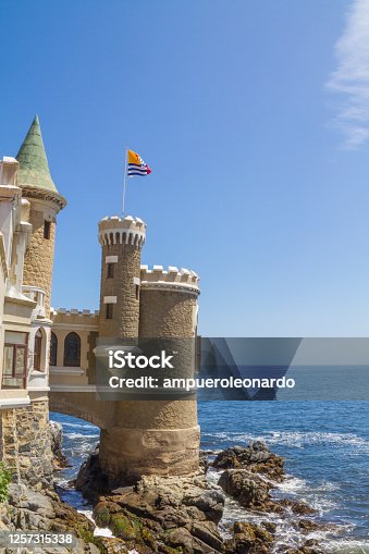 istock Wulff Castle landscape view in Viña Vina del Mar, Chile 1257315338