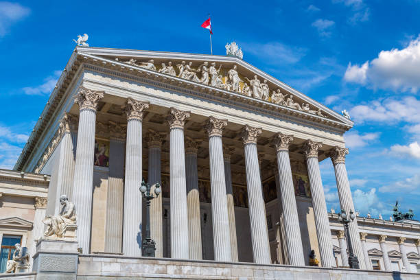 istock Austrian Parliament in Vienna 1257317275
